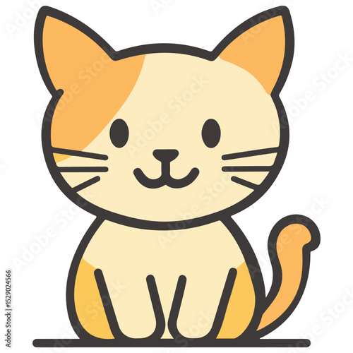 cat, animal, vector, transparent background, creature, pet, kitty, cute, feline, mammal, kitten, adorable, isolated