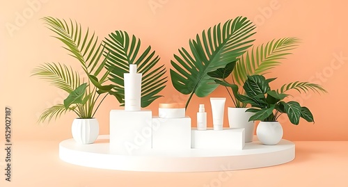palm tree on the table