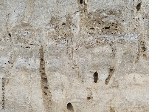 Texture of plastered wall, plaster, decorative stone, limestone, lime coating, bark beetle coating, alibaster, cement
