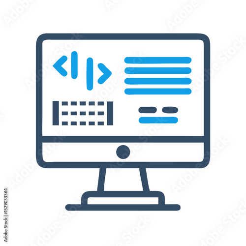 Design & Drawing Tools icon set  computer programs, process production, perception, explore ideas and designers.