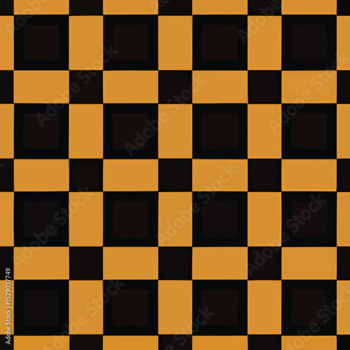 Asymmetrical grid pattern