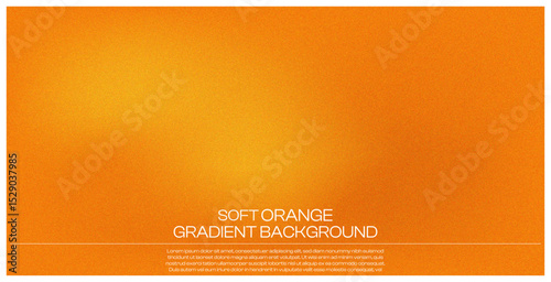 Orange Gradient Backdrop: The vibrant design, showcasing a smooth gradient of warm orange hues, creates a visually appealing template for designs.