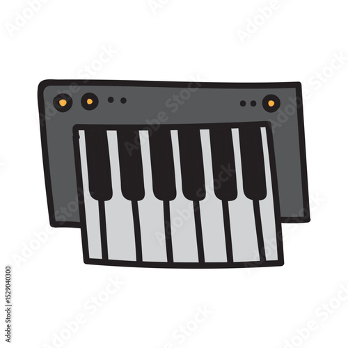 piano keys midi controller