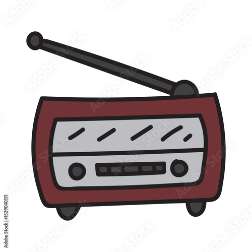 radio player free vector 