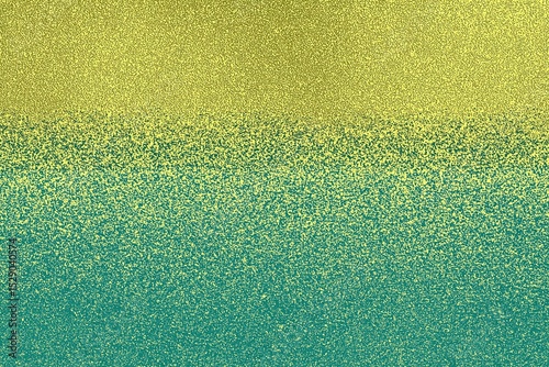 Generative AI, Grainy yellow and teal gradient textures