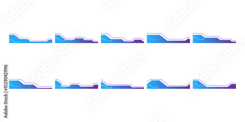 Futuristic Footer