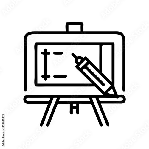 Design & Drawing Tools icon set  computer programs, process production, perception, explore ideas and designers.