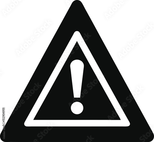 High-priority Warning Alert Urgent Attention Needed