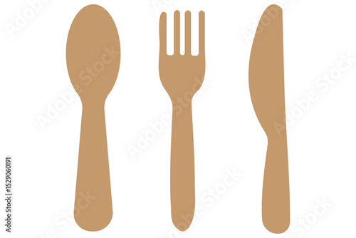 spoon and fork icon vector. spoon, fork and knife icon vector. restaurant icon
