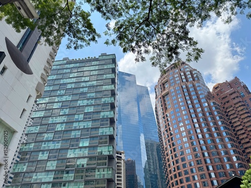 Canvas Print Skyscrapers in Kuala Lumpur City Centre (KLCC) – Modern Urban Skyline