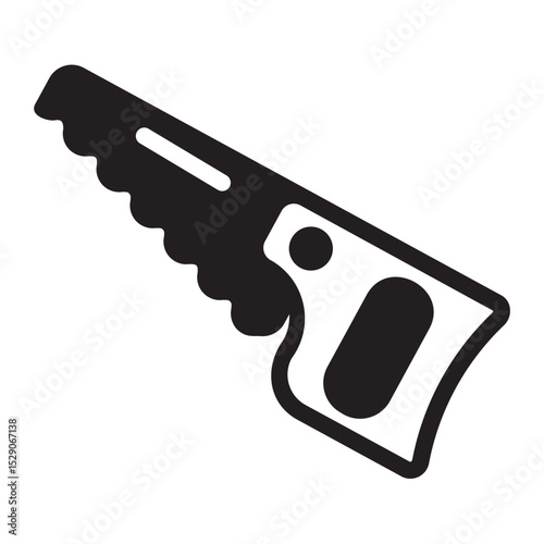 saw glyph icon