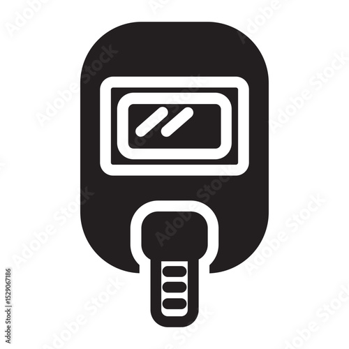 welder glyph icon