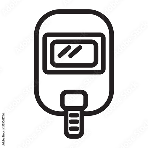 welder line icon