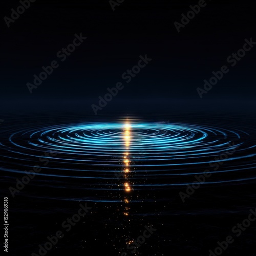 Water Ripples with Light Reflection