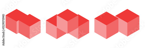 Sugar cubes icon sign vector