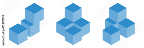 ice cube icon sign vector