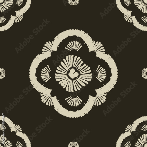 Motifs African boho paisley Floral Ikat pattern embroidery border. Ethnic ikat floral Ethnic Indian Pattern Ikat pattern Ethnic Pattern.Border indian floral Aztec embroidery border seamless patterns.