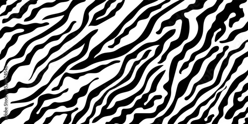 zebra skin texture seamless pattern. zebra pattern, Stripes Seamless Pattern. skin pattern.