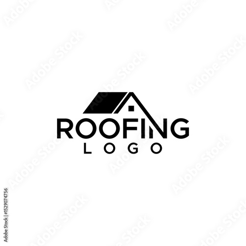roof and home simple logo designs