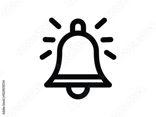 Alert Bell Icon Outline Notification Symbol