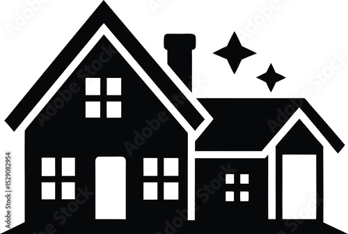  Home Icon Set – House & Real Estate Vector Graphics