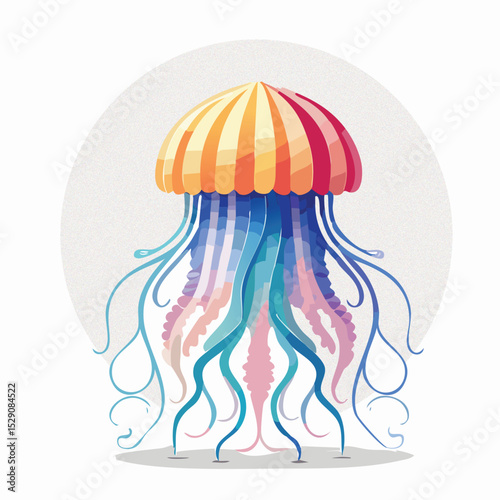 illustration of jellyfish