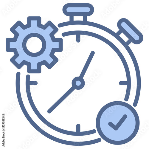 Efficient Blue Icon