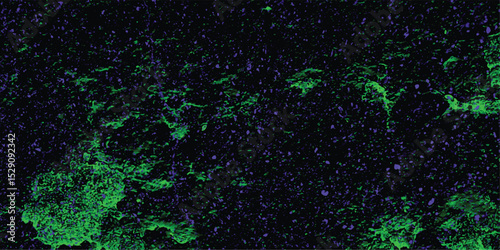 Abstract green and purple textured background with a digital paint effect perfect for graphic designs and artistic projects.