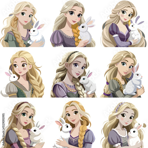 woman, hair, face, vector, illustration, cartoon, fashion, beauty, icon, set, head, people, avatar, style, hairstyle, art, hairstyles, model, faces, collection, blonde, person, lady, drawing, eyes,