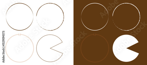 A circle can be represented in vector form