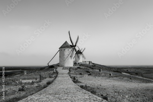 windmill in spain