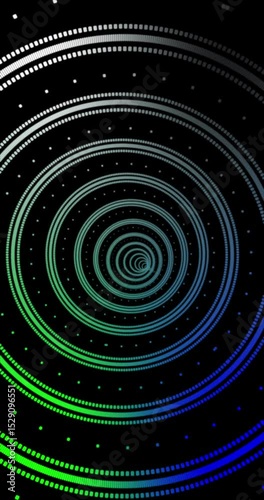 Colorful Seamless Visual Loop Animation | Abstract Motion Design Background | Infinite Looping Graphics for Video Editing & VJing 4K.