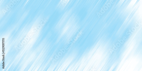 Soft watercolor sky illustration depicting a gentle cloudy atmosphere with diagonal brushstrokes and shades of light blue and white colors.