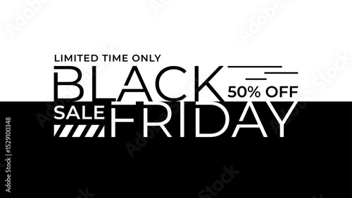 Abstract vector background for Black Friday Sale shopping promotions. Line and modern design ideal for advertisements, banners, and digital marketing.