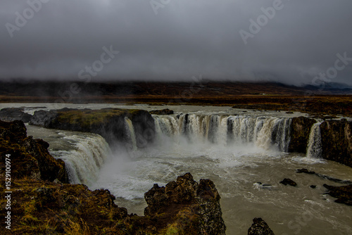 waterfall in iceland
