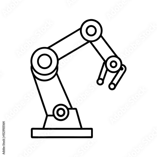 robotic arm with mechanical joints