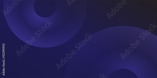 Abstract gradient lines hexagon pattern. Futuristic technology art modern