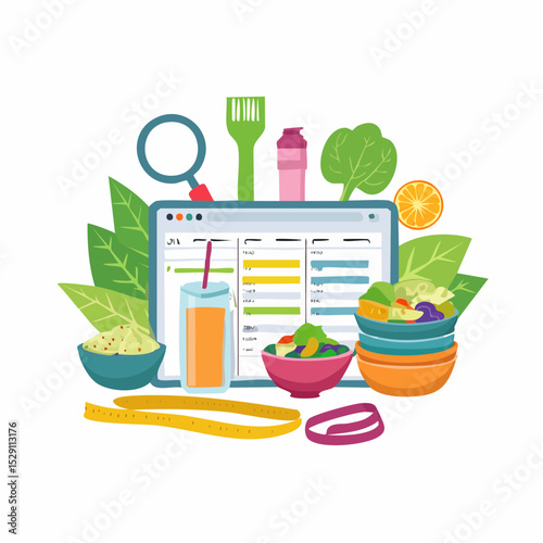 Healthy Meal Planning  Visual Guide to Smoothies, Bowls & Fitness