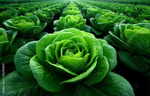 Green and healthy vegetables