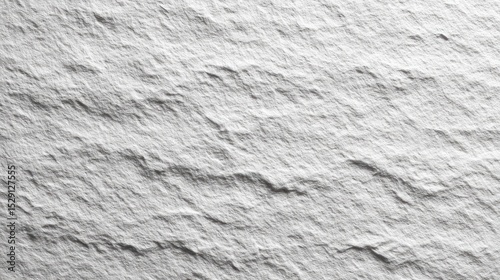 Close up of a textured white surface with horizontal ridges and variations.