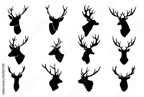 deer head silhouette