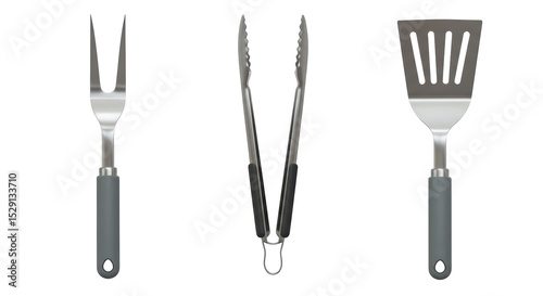 Photos Isolated Barbecue Utensils
