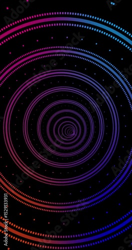 Colorful Seamless Visual Loop Animation | Abstract Motion Design Background | Infinite Looping Graphics for Video Editing & VJing 4K.
