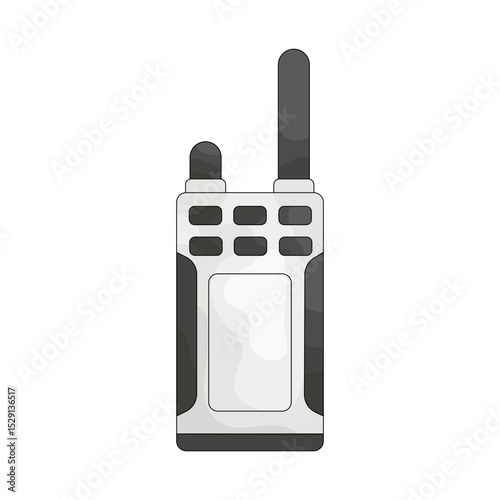Illustration of  Portable Walkie Talkie Radio
