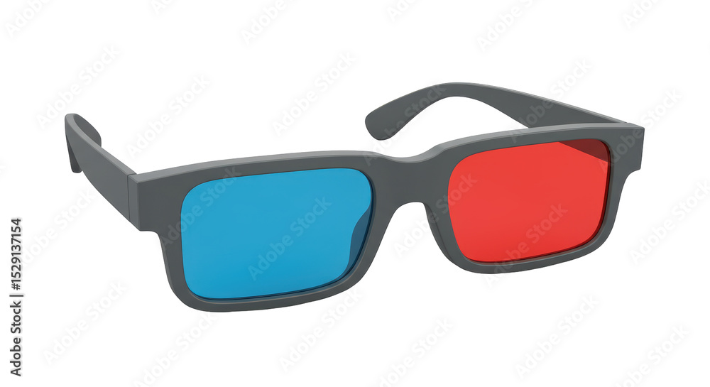 Isolated 3D Glasses Isolated 3D Glasses