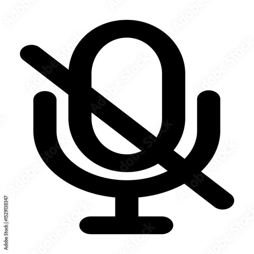 Vector off icon in line and minimalist style. Designed for user interfaces, music applications. This SVG icon is fully scalable. A perfect addition to modern digital audio environments.