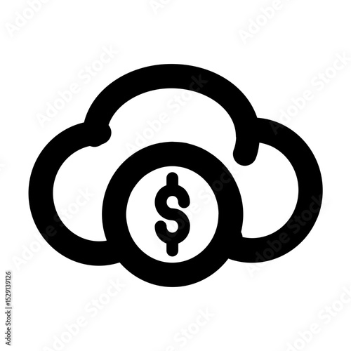 Clean and modern line vector icon of a profit, representing business themes. Perfect for mobile apps, infographics, UI/UX designs. This scalable SVG is ideal for digital or print projects.