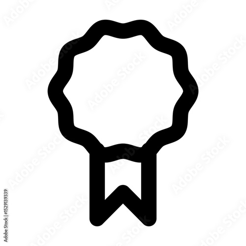 Clean and modern line vector icon of a awards, representing business themes. Perfect for mobile apps, infographics, UI/UX designs. This scalable SVG is ideal for digital or print projects.