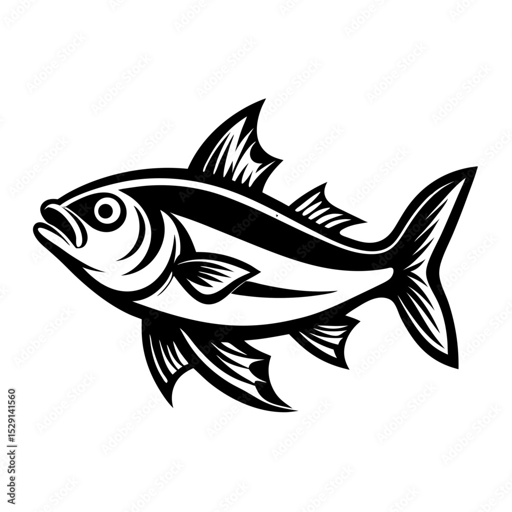 Fototapeta premium fish vector illustration