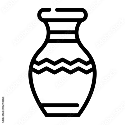 vase Line Icon